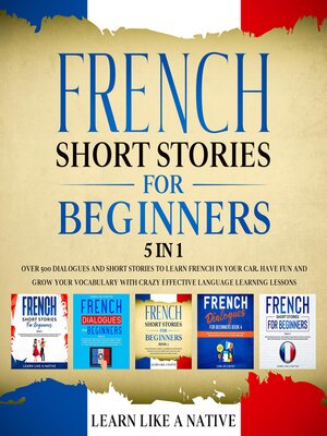 cover image of French Short Stories for Beginners – 5 in 1